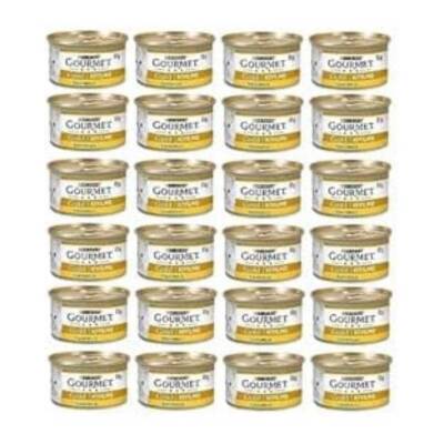 Gourmet Gold Kıyılmış Hindili Yaş Kedi Maması 85gr. x 24 Adet 